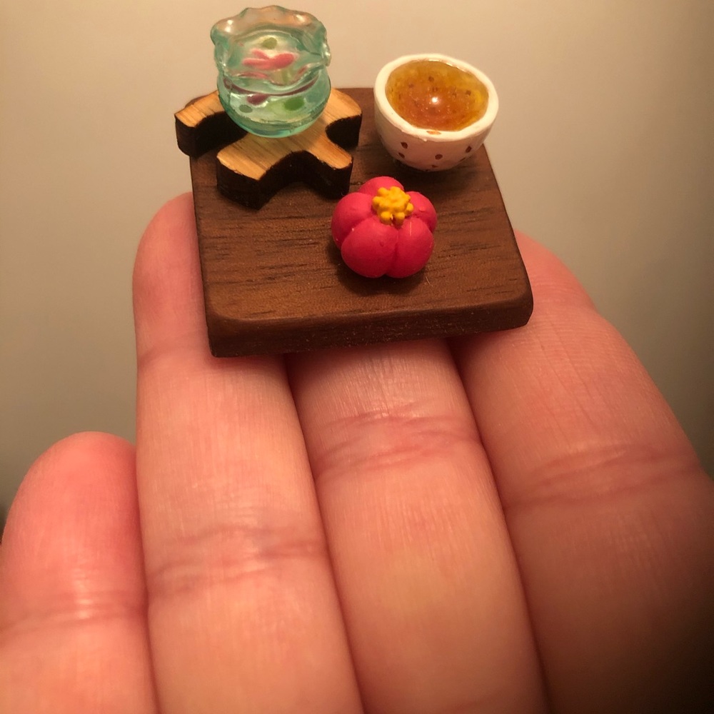 Japanese Green Tea Miniature Food Ring